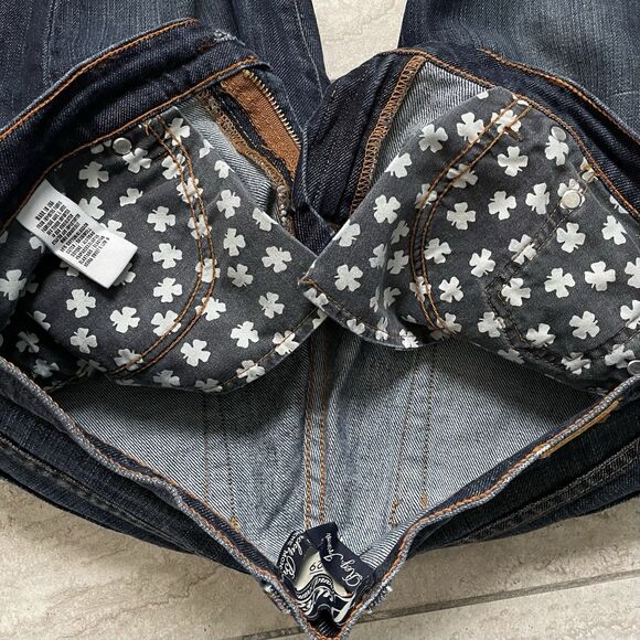 Lucky Brand Sweet N Low Flared Jeans Stitched Pockets Women’s Size 8/29 - Picture 6 of 11